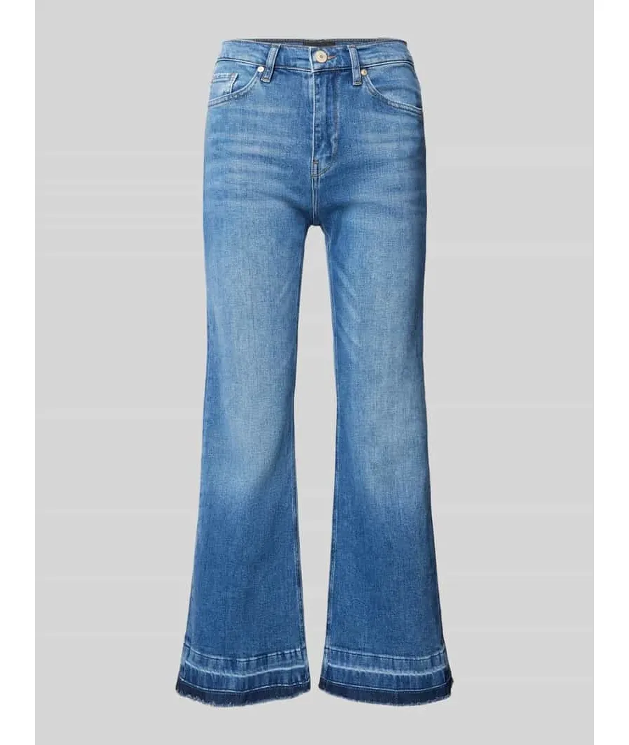 obrazek 1 Spodnie rozszerzane z 5 kieszeniami