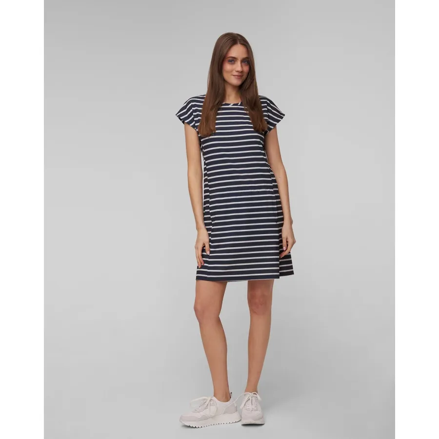 obrazek 1 Granatowo-biała Sukienka Damska Helly Hansen Thalia Summer Dress 2.0