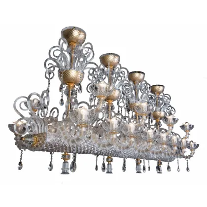 Zdjęcie Elegancki żyrandol salonowy z włoch