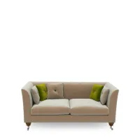 Zdjęcie Luksusowa drewniana dwuosobowa sofa H.82xL.180xP.90 cm