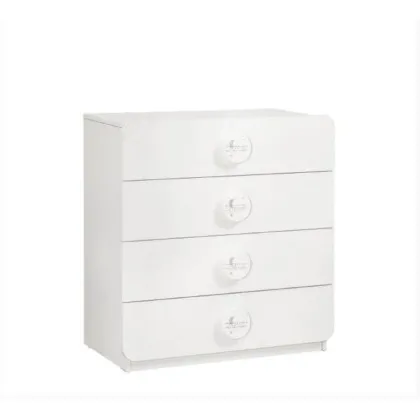 Zdjęcie Gustowna komoda z ozdobnymi uchwytami dla najmłodszych - Cilek