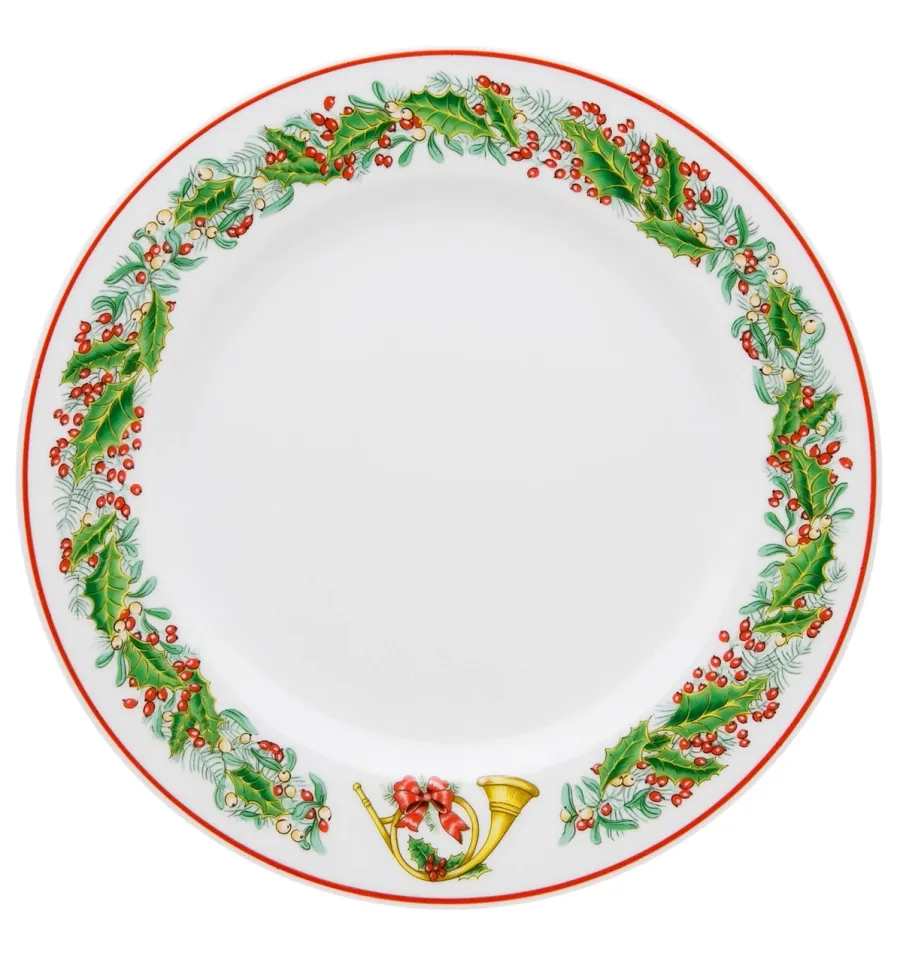 obrazek 5 Porcelanowy zestaw 6 talerzy deserowych ze świątecznej kolekcji Christmas Magic - Vista Alegre