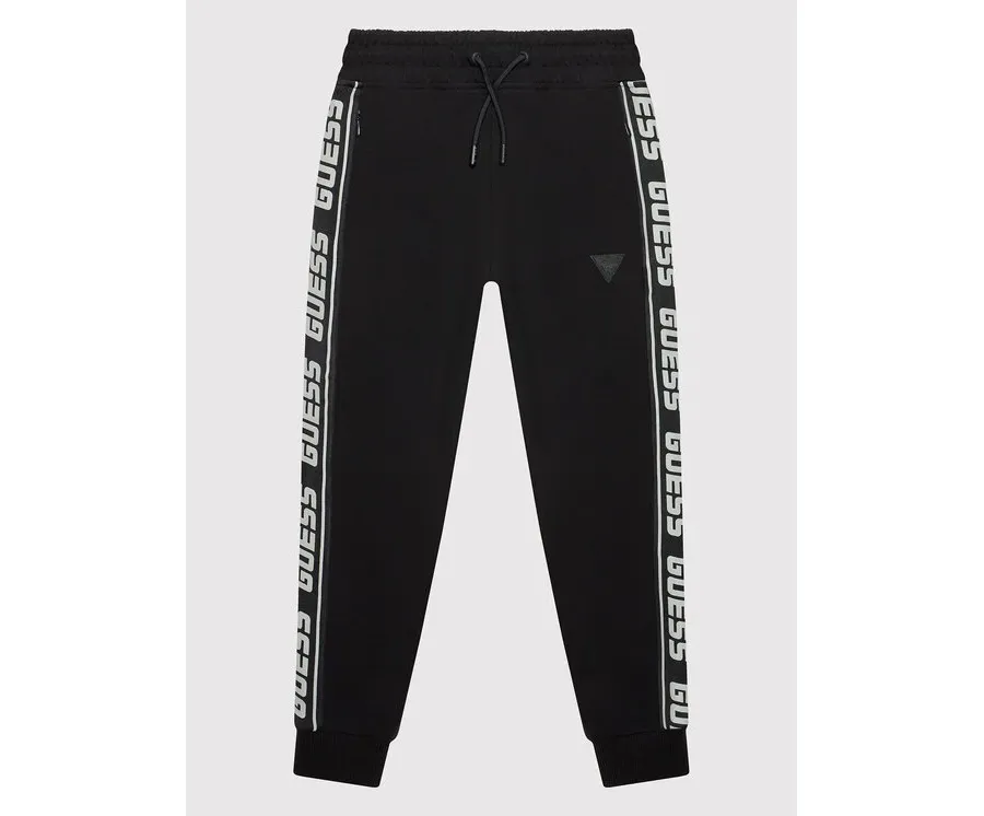 obrazek 1 Guess Spodnie dresowe L2YQ48 K6ZS1 Czarny Regular Fit
