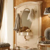 Zdjęcie Luksusowy barokowy panel-wieszak na ubrania z Włoch