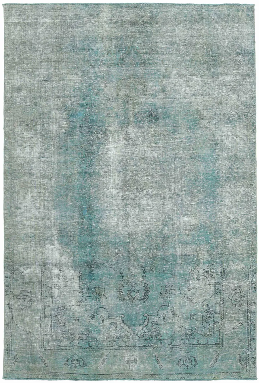 obrazek 1 Niecodzienny turkusowy dywan perski - TURQUOISE KING 1010