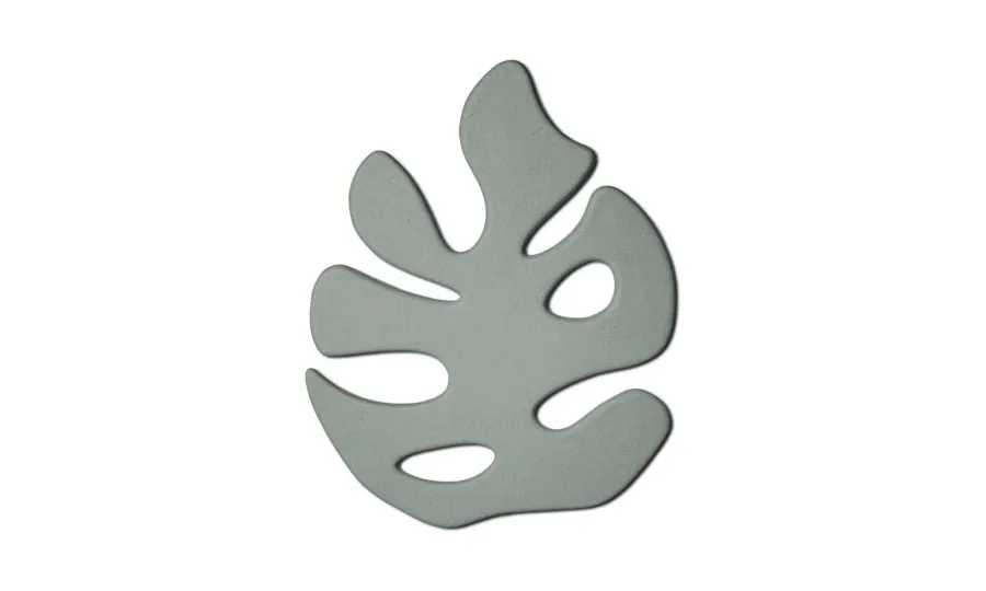 obrazek 8 Ceramiczna dekoracja ścienna w kształcie liścia