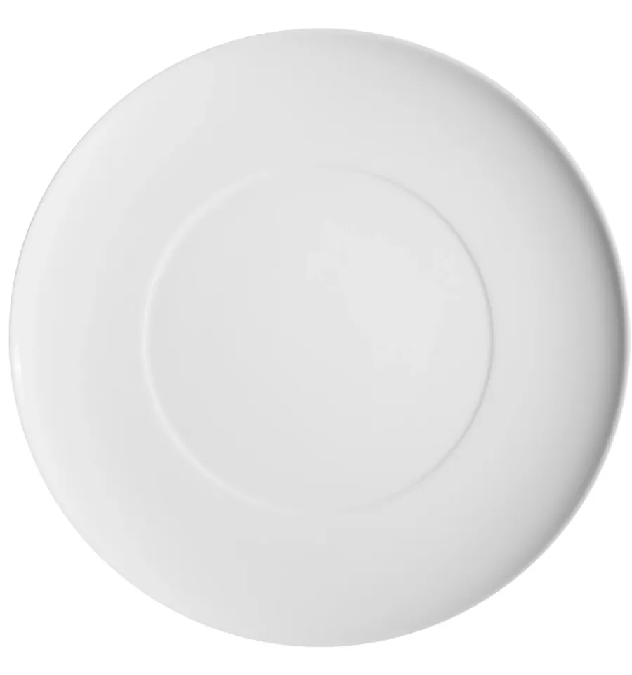 obrazek 1 Biały talerz-półmisek z kolekcji Domo White inspirowanej nowoczesnymi minimalistycznymi trendami - Vista Alegre