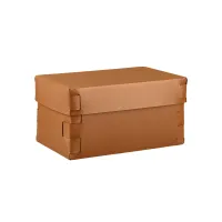 Picture Unique Snob box 25x15xH13.5 cm in a stylish caramel brown color