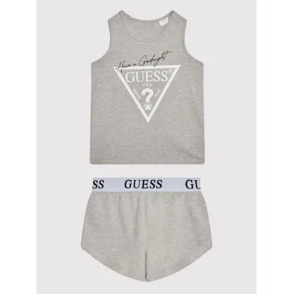 Zdjęcie Guess Piżama J1BG00 J1311 Szary Regular Fit