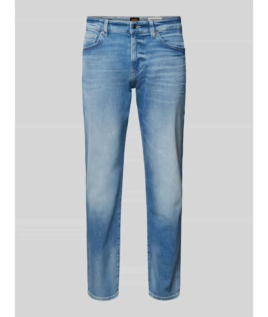 obrazek 1 Jeansy o kroju regular fit z 5 kieszeniami