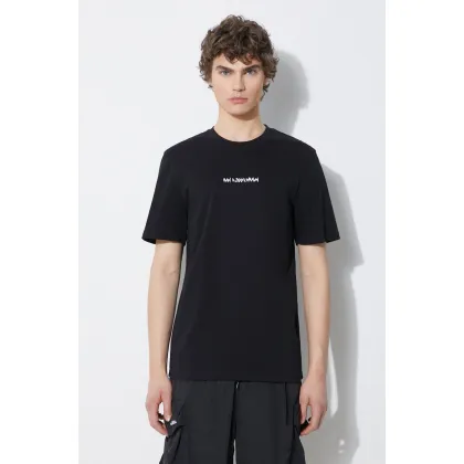 Zdjęcie Han Kjøbenhavn t-shirt bawełniany Graphic Font męski kolor czarny z nadrukiem M-133614
