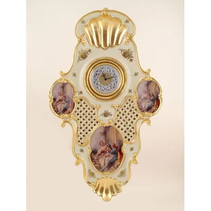 Picture Beautiful Italian clock in baroque style - Bruno Costenaro