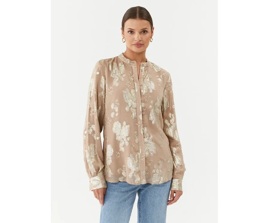 obrazek 1 Bruuns Bazaar Koszula Corinnas BBW3597 Beżowy Regular Fit