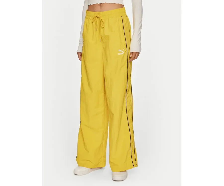 obrazek 1 Puma Spodnie dresowe Play Loud T7 626807 Żółty Relaxed Fit