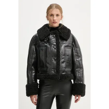 Zdjęcie Stand Studio kurtka Aby Jacket damska kolor czarny przejściowa oversize 62258-9143
