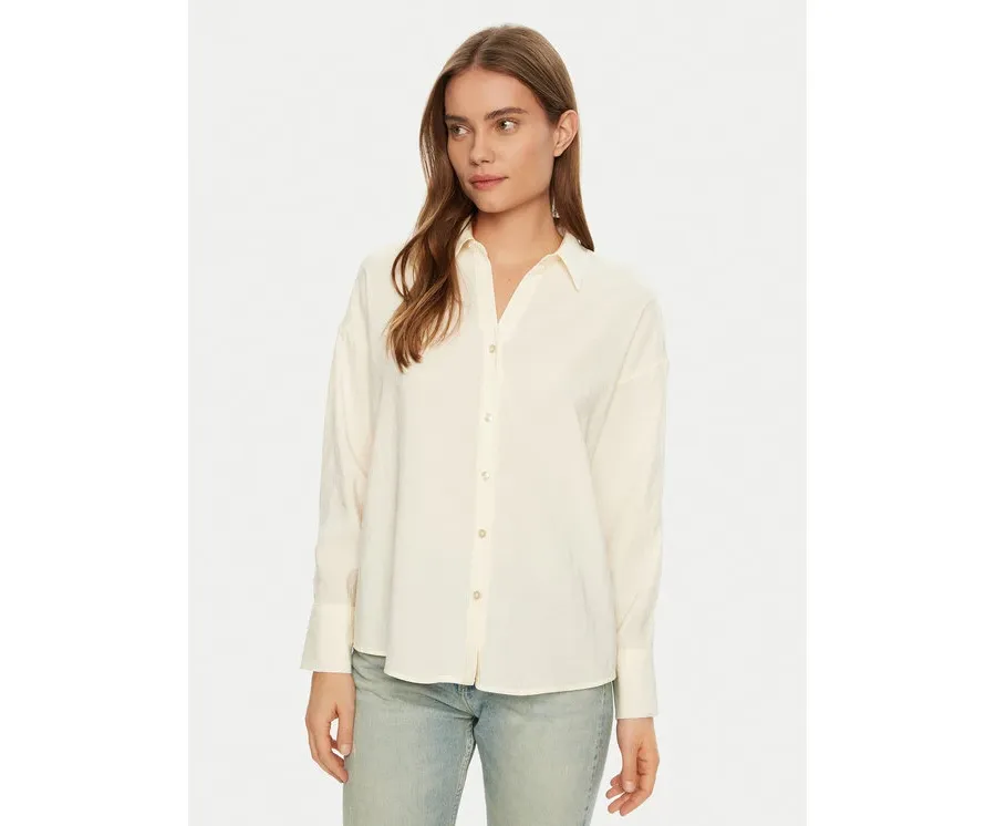 obrazek 1 Vero Moda Koszula Queeny 10289349 Écru Regular Fit