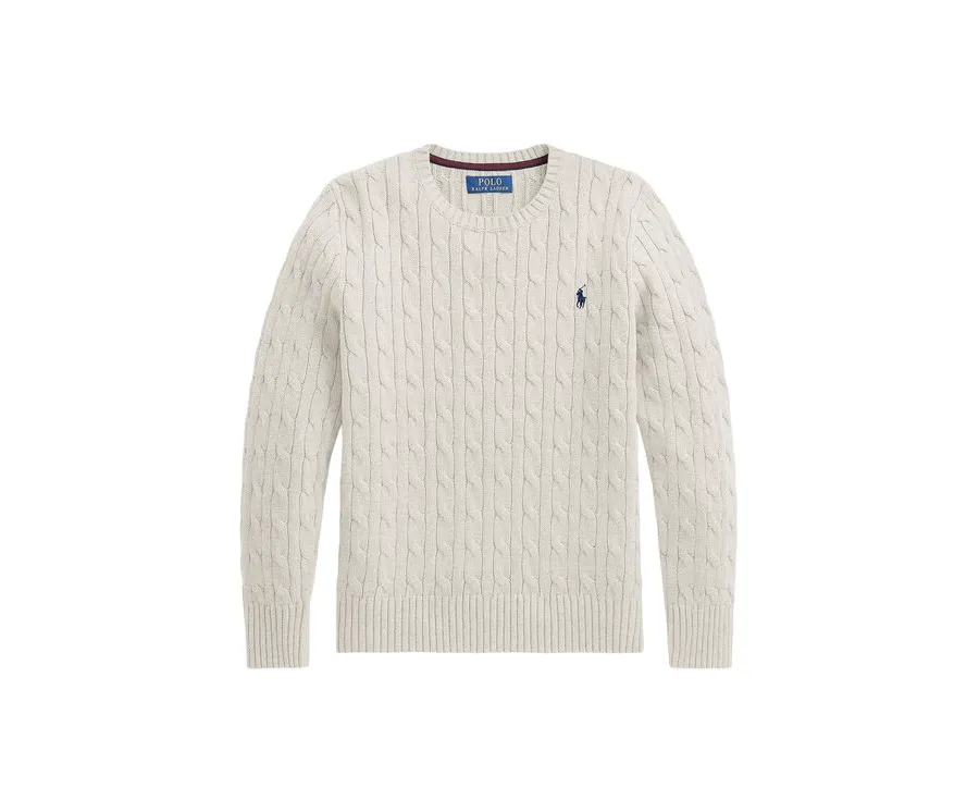 obrazek 1 Polo Ralph Lauren Sweter 323702674024 Biały Regular Fit