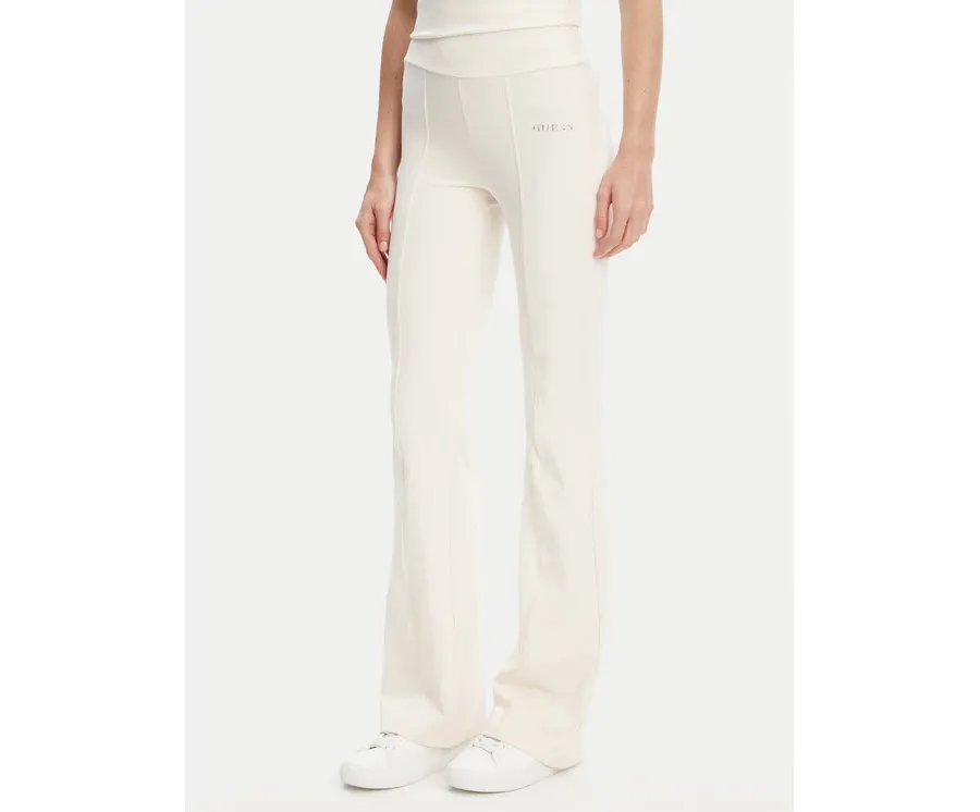 obrazek 1 Guess Spodnie dresowe V5RB15 KCD02 Écru Regular Fit