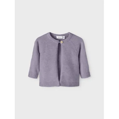 Zdjęcie NAME IT Kardigan 13218679 Fioletowy Regular Fit