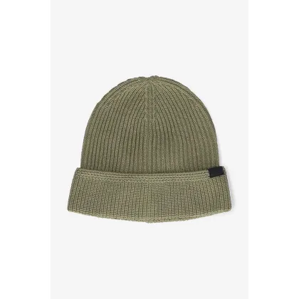 Zdjęcie Kangol czapka kolor zielony z grubej dzianiny K0702CO-FLANNEL