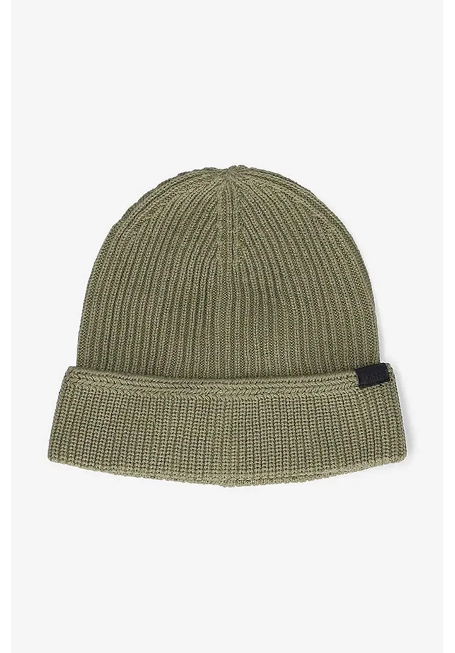 obrazek 1 Kangol czapka kolor zielony z grubej dzianiny K0702CO-FLANNEL