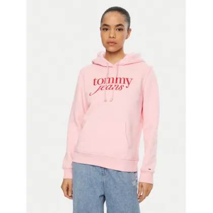 Zdjęcie Tommy Jeans Bluza DW0DW20170 Różowy Regular Fit
