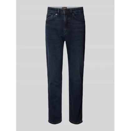 Zdjęcie Jeansy o kroju regular fit z detalem z logo model ‘MAINE’