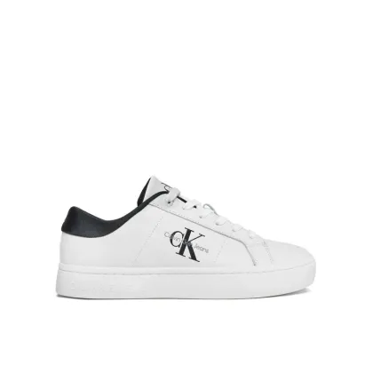 Zdjęcie Calvin Klein Jeans Sneakersy Classic Cupsole Lowlaceup Lth Wn YW0YW01444 Biały
