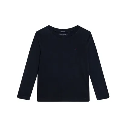 Zdjęcie Tommy Hilfiger Bluzka KB0KB04141 S Granatowy Long Sleeve