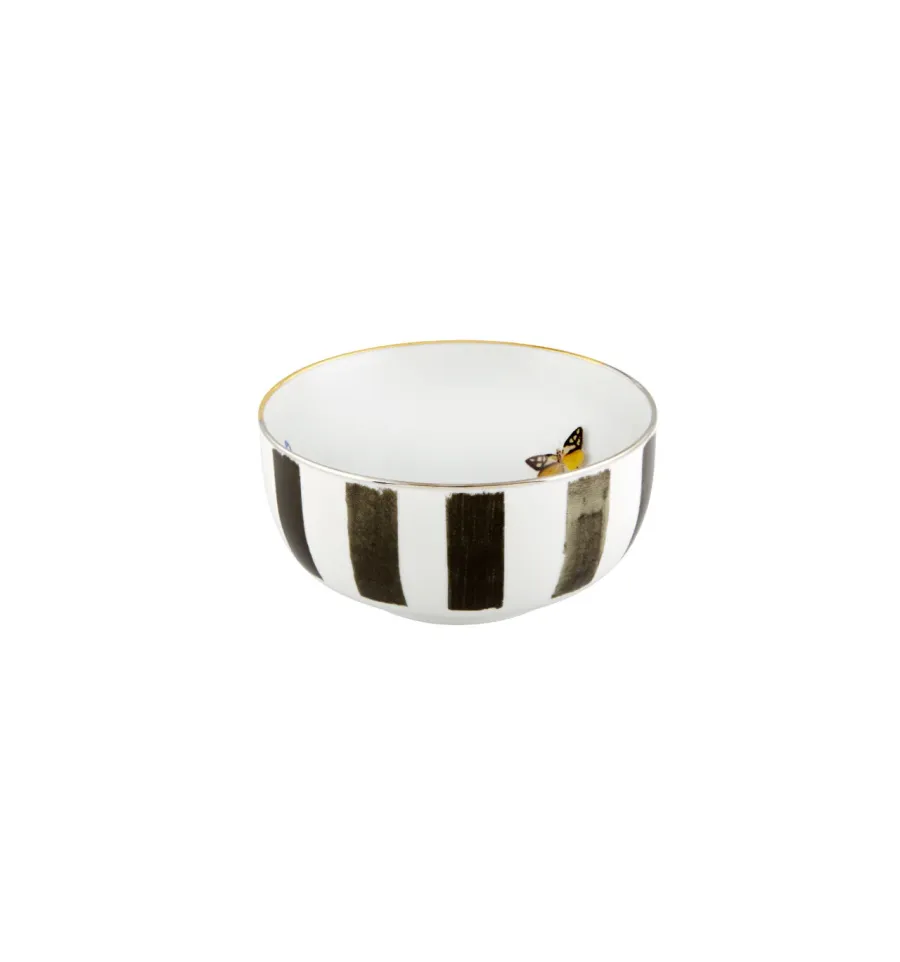 obrazek 1 Porcelanowa mała miska na makaron z wyjątkowej kolekcji Sol y Sombra - Vista Alegre