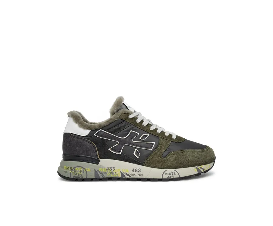 obrazek 1 Premiata Sneakersy Mick 6566M Khaki