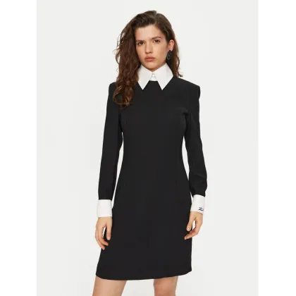 Zdjęcie KARL LAGERFELD Sukienka codzienna A1W13032 Czarny Slim Fit
