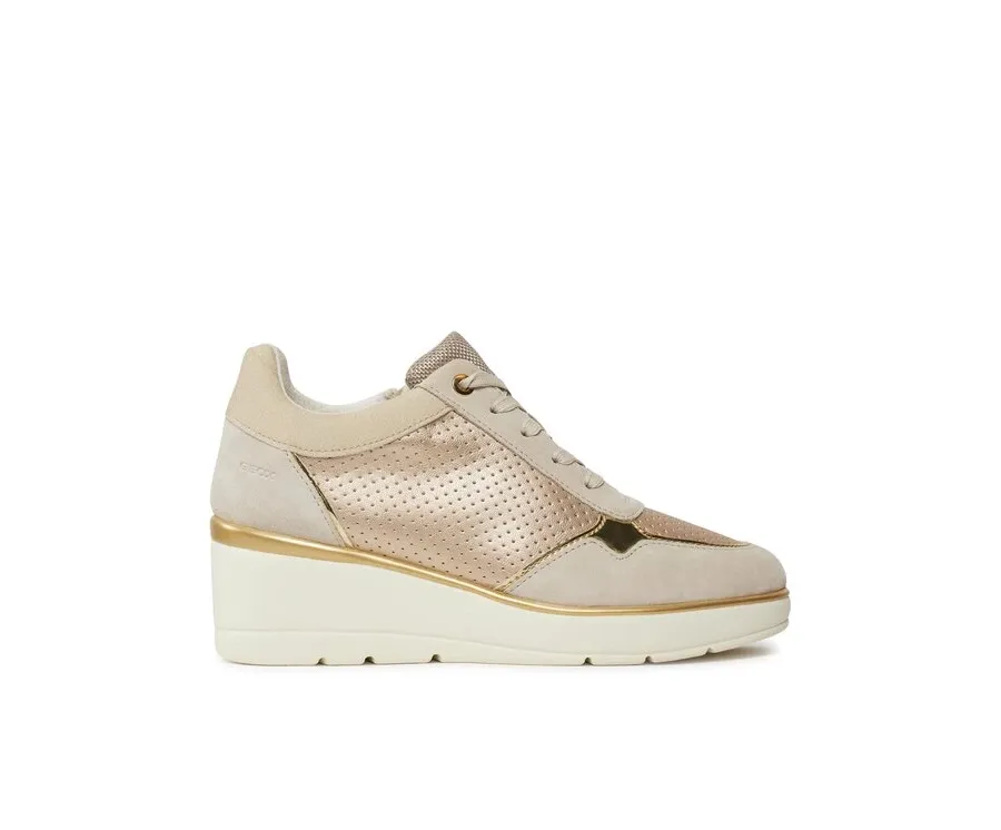 obrazek 1 Geox Sneakersy D Ilde D25RAA 0AJ22 CB55V Beżowy