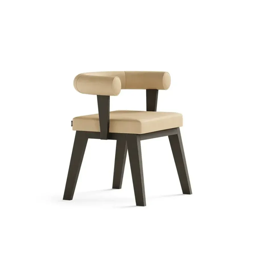 obrazek 2 Luksusowe minimalistyczne krzesło do jadalni - Oliver