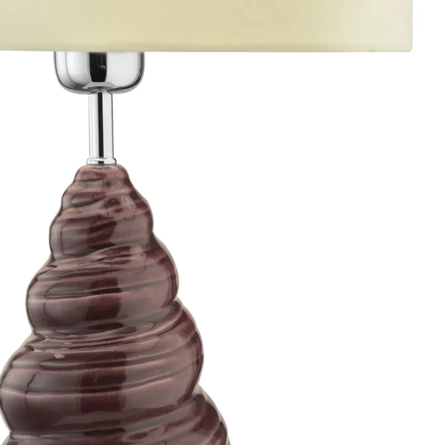 obrazek 2 Średniej wielkości ceramiczna lampa stołowa H.43xL.18xP.14 cm