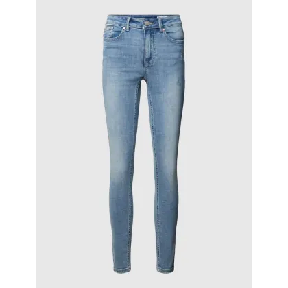 Zdjęcie Jeansy o kroju skinny fit z przetarciami model ‘FLASH’