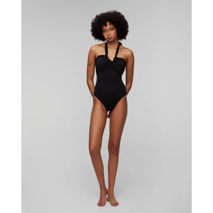 obrazek 1 Różowy Strój Jednoczęściowy Kąpielowy Damski Seafolly Halter Bandeau One Piece