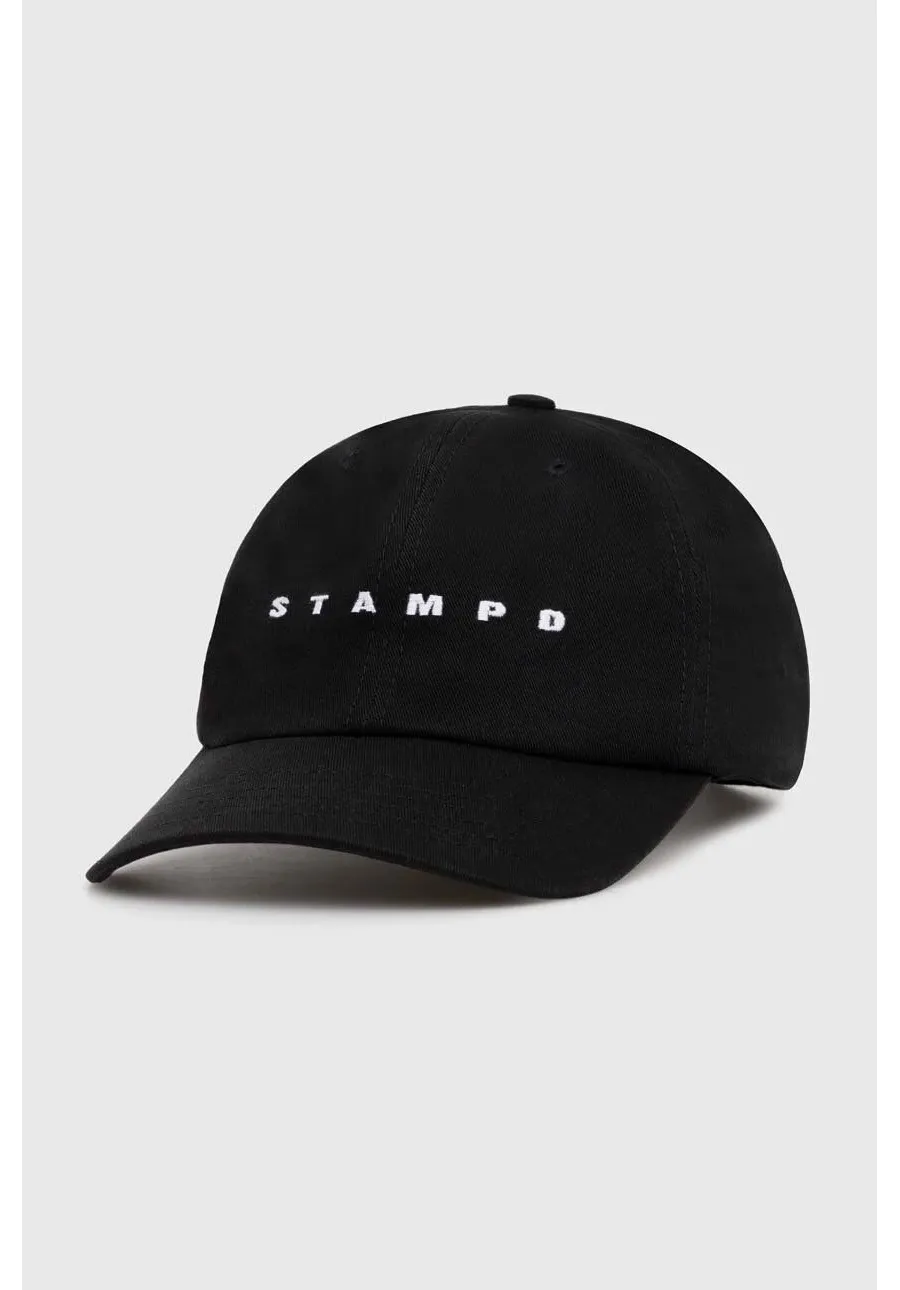 obrazek 1 STAMPD czapka z daszkiem bawełniana Strike Logo Sports Cap kolor czarny z aplikacją SLA-U3219HT-BLK