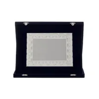 Picture Gift plate in a decorative case with your engraving on a gift - Astra Argenti