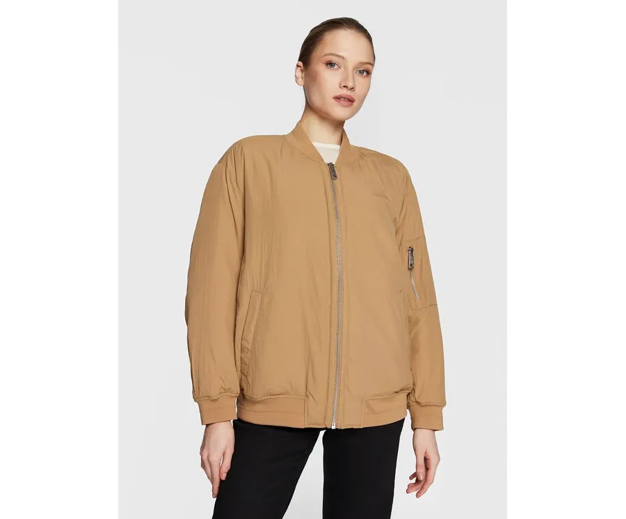 obrazek 1 Calvin Klein Kurtka bomber K20K205001 Brązowy Relaxed Fit