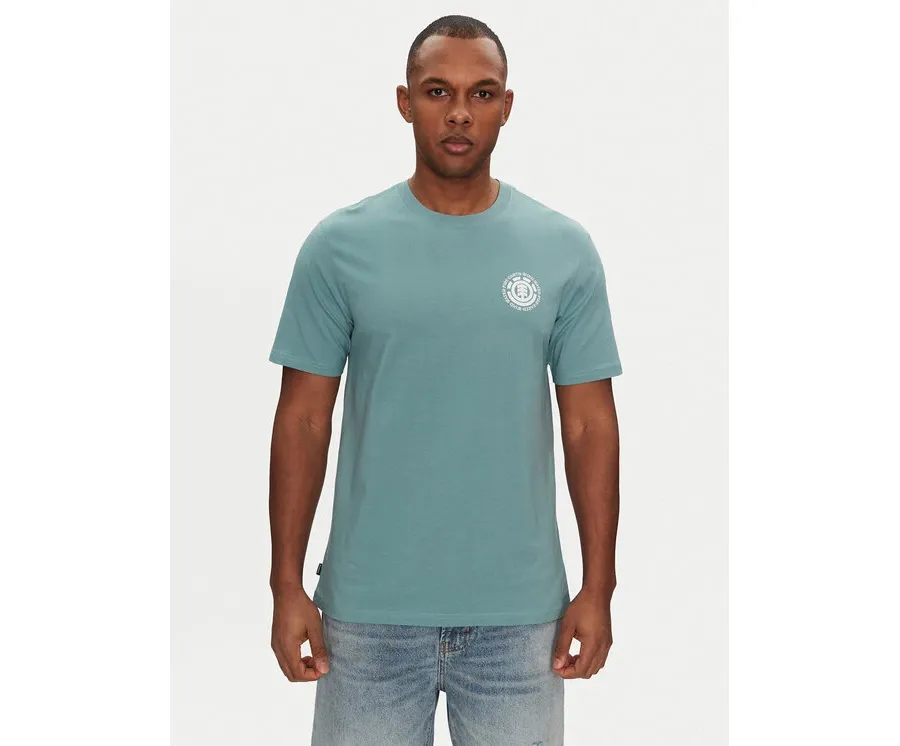 obrazek 1 Element T-Shirt ELYZT00490 Zielony Regular Fit