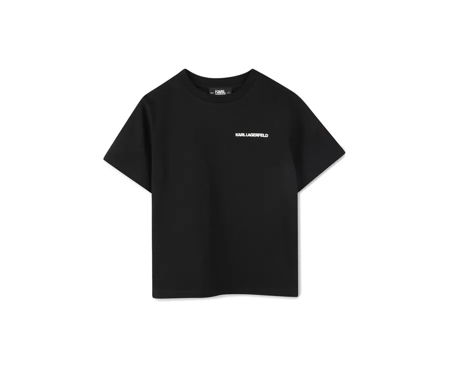 obrazek 1 Karl Lagerfeld Kids T-Shirt Z30440 D Czarny Regular Fit