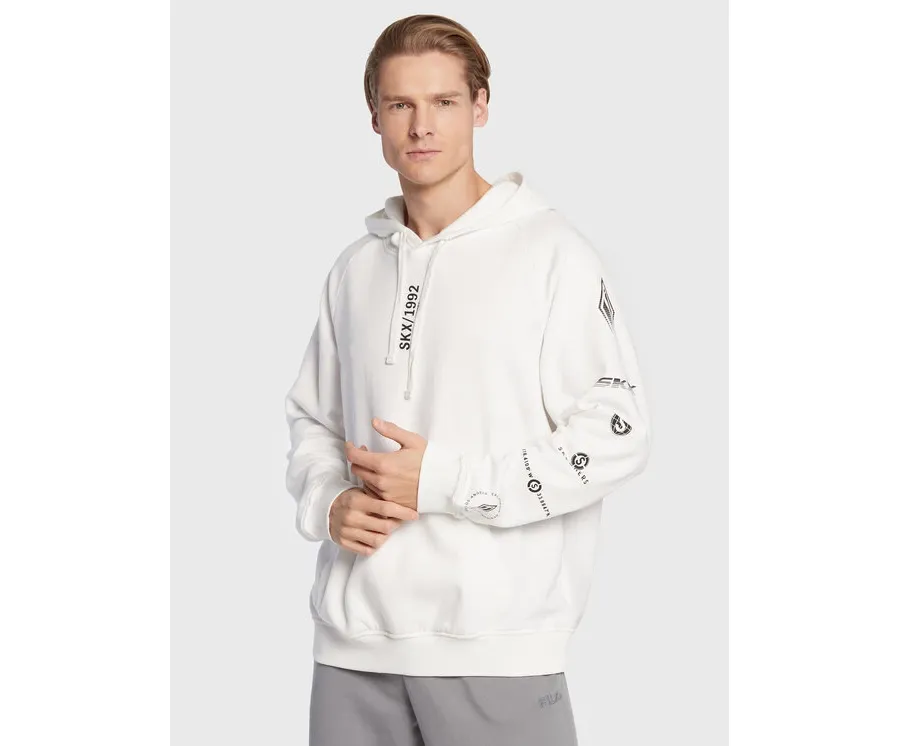 obrazek 1 Skechers Bluza Varocity MHD67 Biały Regular Fit