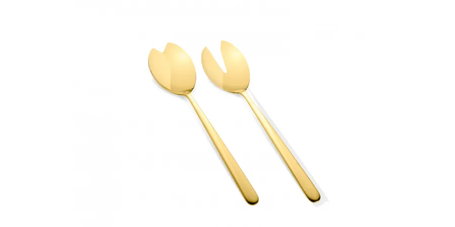 obrazek 4 Stylowy włoski widelec do serwowania Linea Oro - 6 szt.