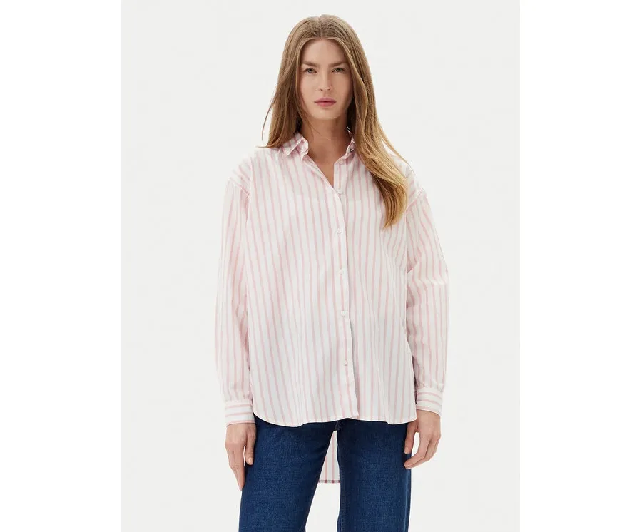 obrazek 1 Pepe Jeans Koszula Artemisa PL304975 Różowy Loose Fit