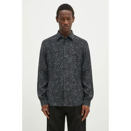Zdjęcie Paul Smith koszula męska kolor niebieski slim z kołnierzykiem klasycznym M1R-656U-P02579