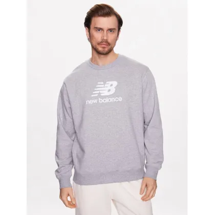 Zdjęcie New Balance Bluza MT31538 Szary Relaxed Fit