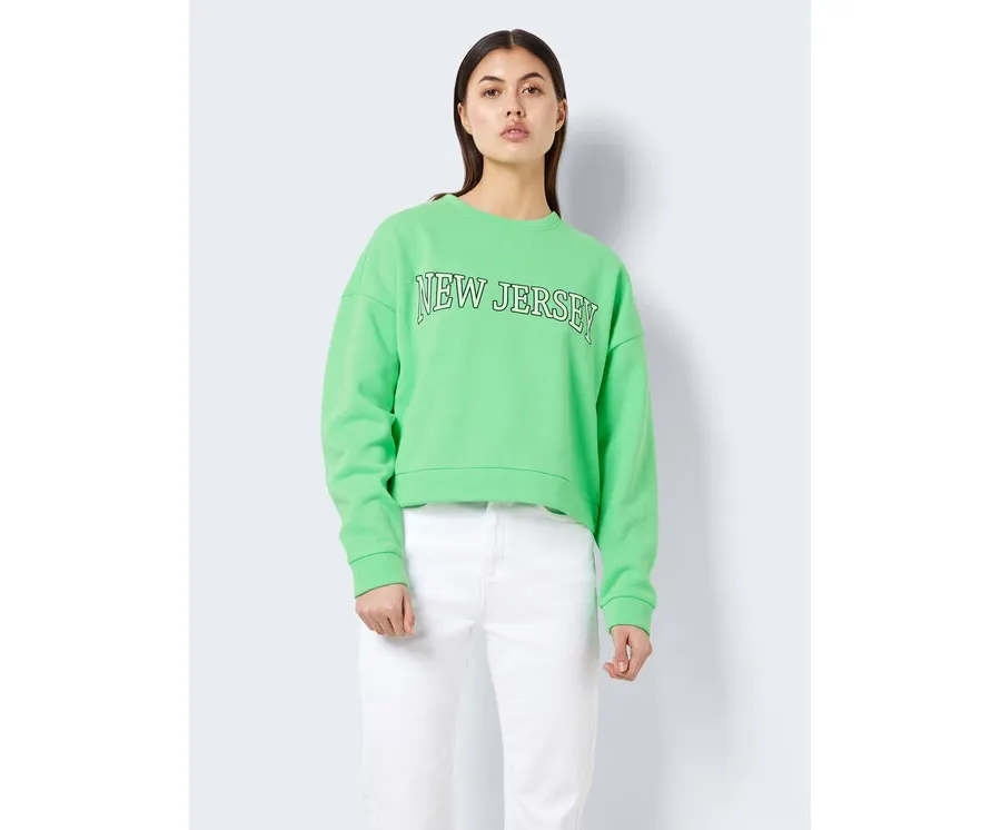 obrazek 1 Noisy May Bluza Arya 27027539 Zielony Loose Fit