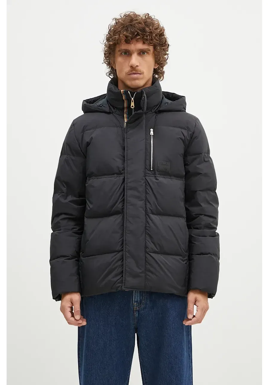 obrazek 1 Paul Smith kurtka puchowa męska kolor czarny zimowa M1R-077Z-N02496