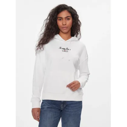 Zdjęcie Tommy Jeans Bluza Essential Logo 2+ DW0DW16406 Biały Boxy Fit